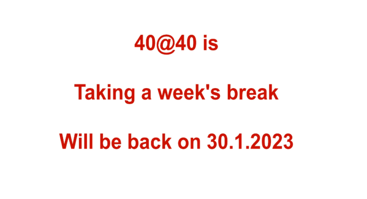 40@40 Break